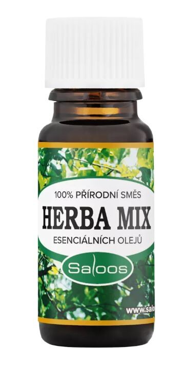 Saloos Zmes 100% éterických olejov HERBA MIX, 10 ml 10ml