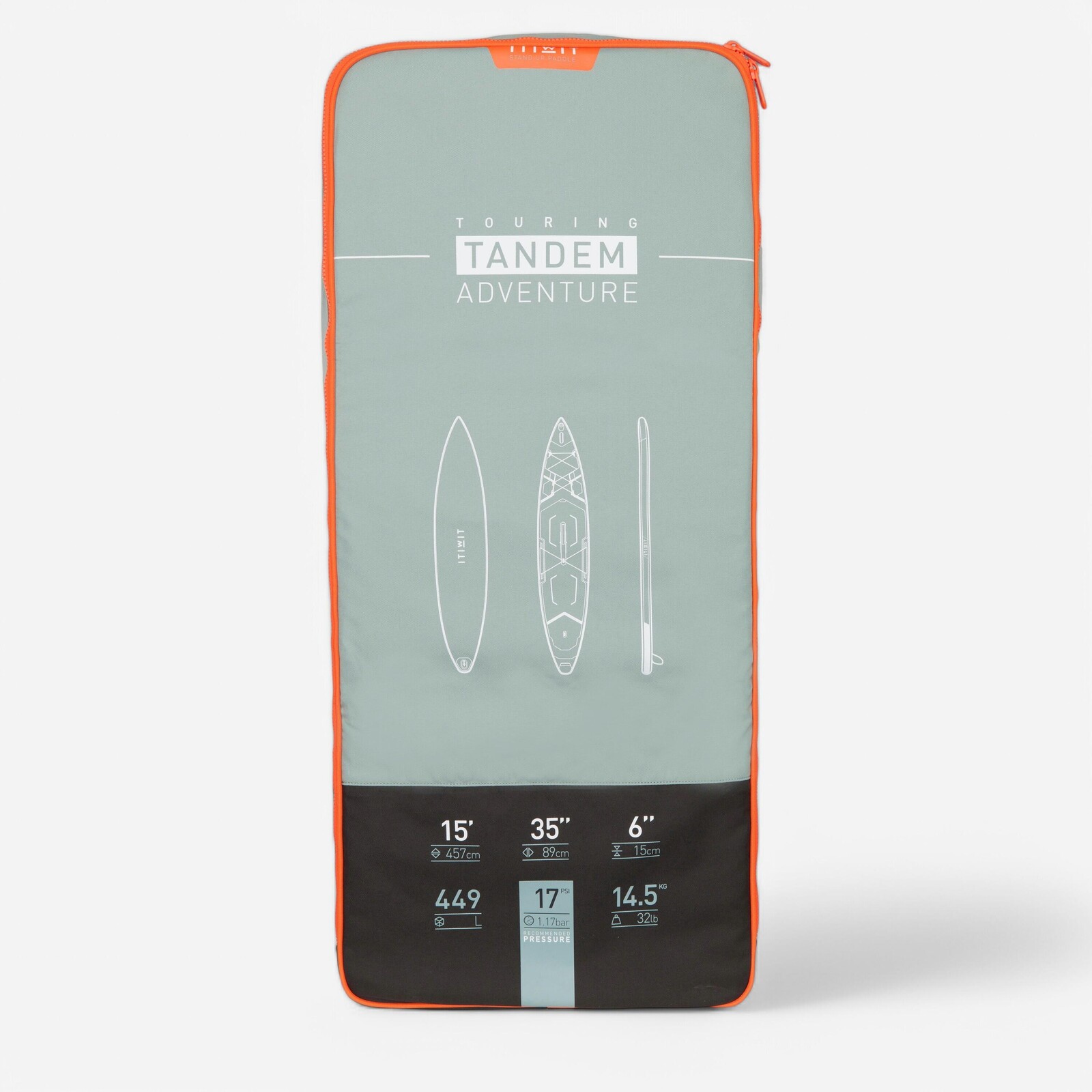 Batoh na prenos nafukovacieho paddleboardu do 15'