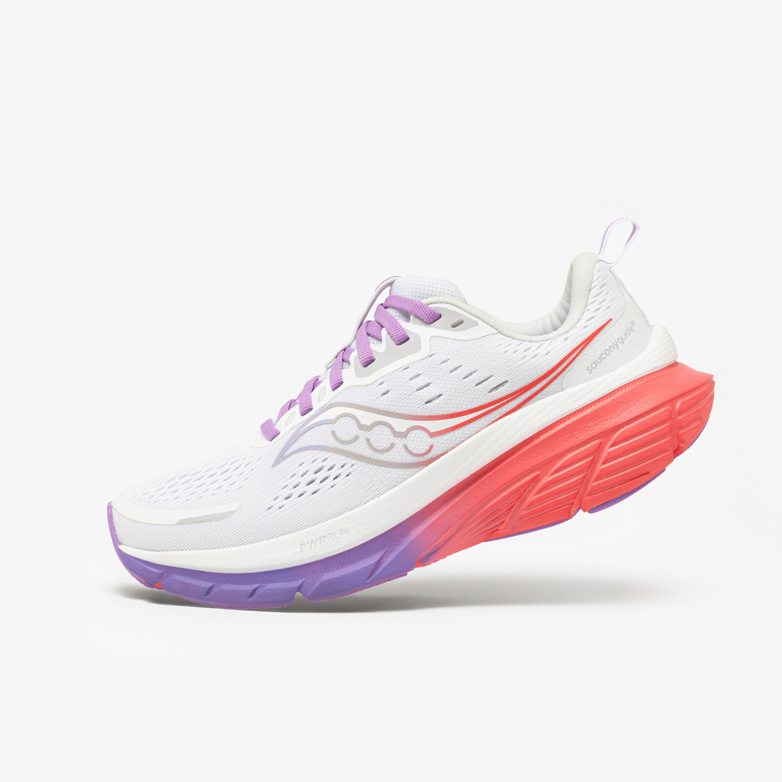 SAUCONY Ride 18 dámska bežecká obuv bielo-ružová