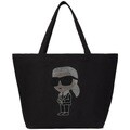 Veľká nákupná taška/Nákupná taška Karl Lagerfeld A3W50016 IKON RHINESTONE SHOPPER