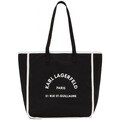 Veľká nákupná taška/Nákupná taška Karl Lagerfeld A3W50018 K RSG CANVAS BW SHOPPER