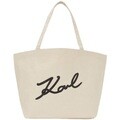 Veľká nákupná taška/Nákupná taška Karl Lagerfeld A3W50108 K SIGNATURE EMB CANVAS SHO