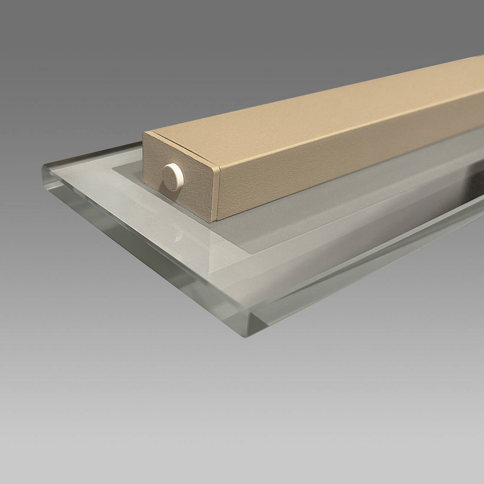 LED závesné svietidlo Shine-Wood, dĺžka 141 cm, dub/čierna CCT