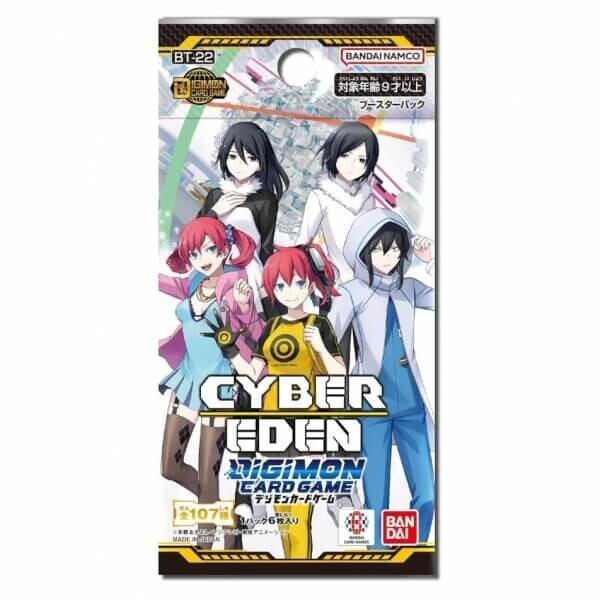 Bandai Digimon TCG - Cyber Eden (BT-22) Booster Balíček