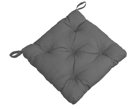 Podsedák na stoličky Gesa 40x40 cm, antracitový%