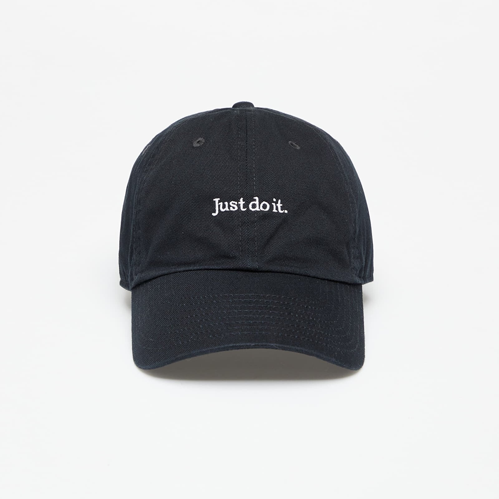 Šiltovka Nike Club Unstructured Just Do It Cap Black/ White S/M