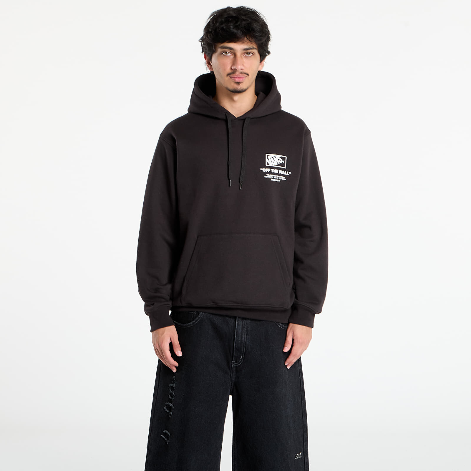 Mikina Vans Stockpile Pullover Black/ White L