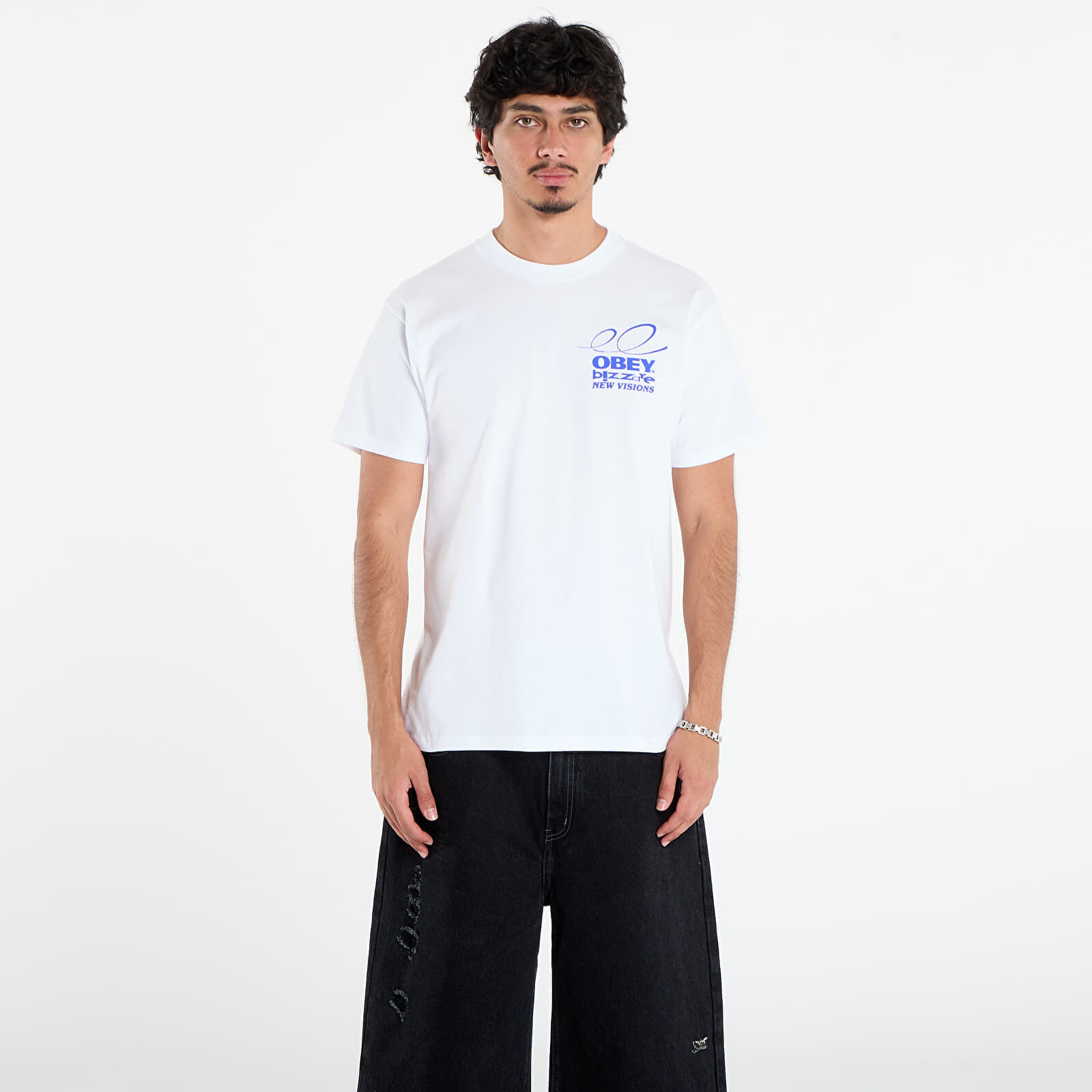 Tričko OBEY Bizzare New Vision T-Shirt White L