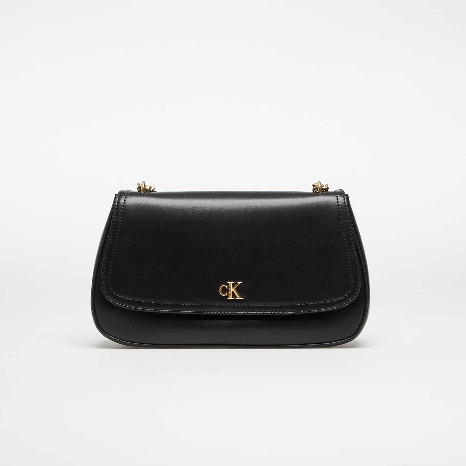 Calvin Klein Convertible Chain Medium Bag Black/ Antique Light Gold Universal