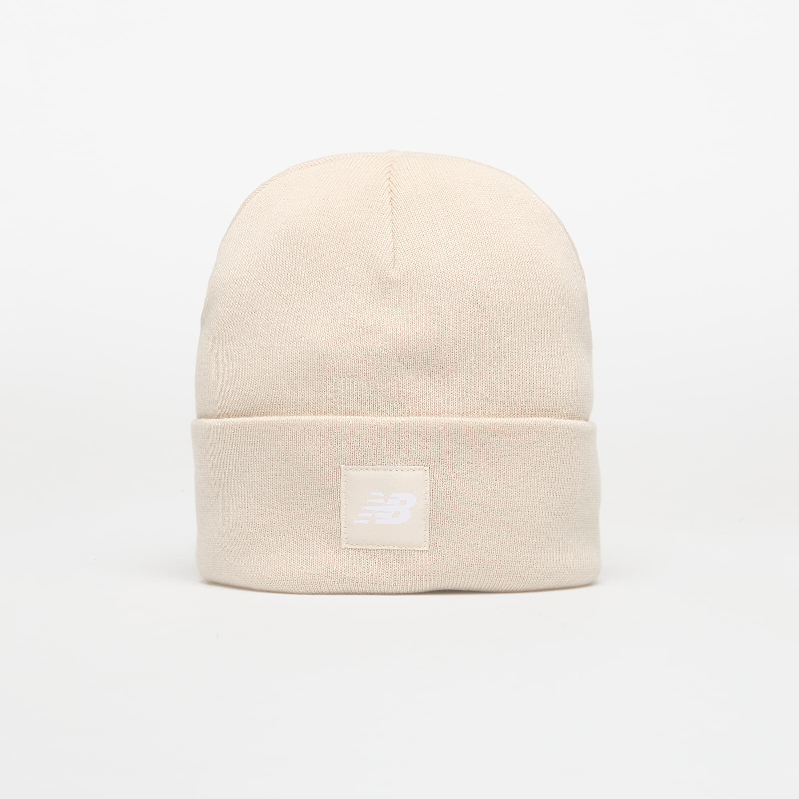 New Balance Cuffed Flying NB Logo Beanie Timberwolf Universal