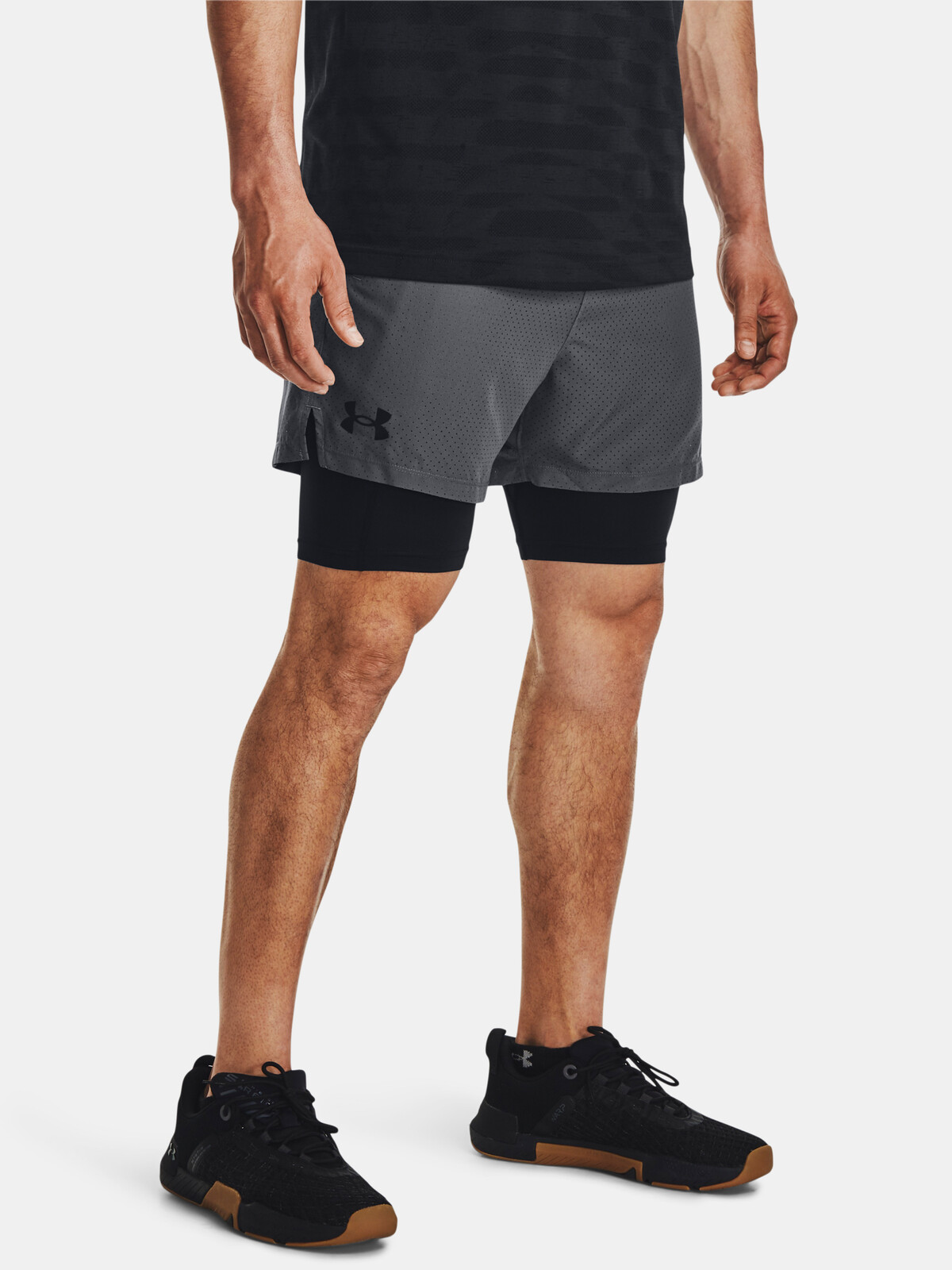 Under Armour Shorts UA Vanish Wvn 2in1 Vent sts-GRY - Men
