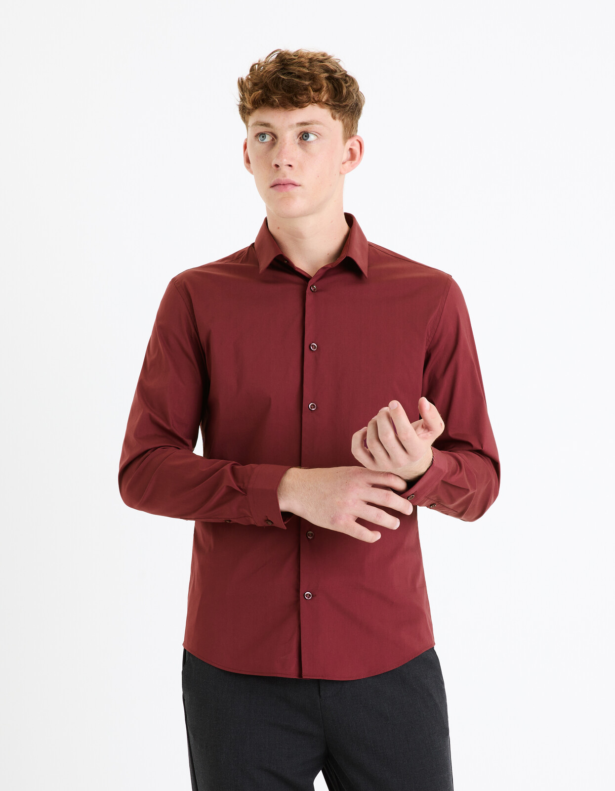 Celio Slim Shirt Masantal - Men's