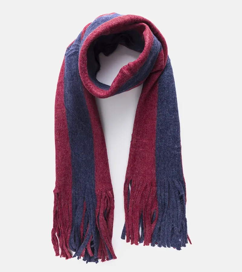 Gemre Čierno-červená šatka s lemovaním od Lana