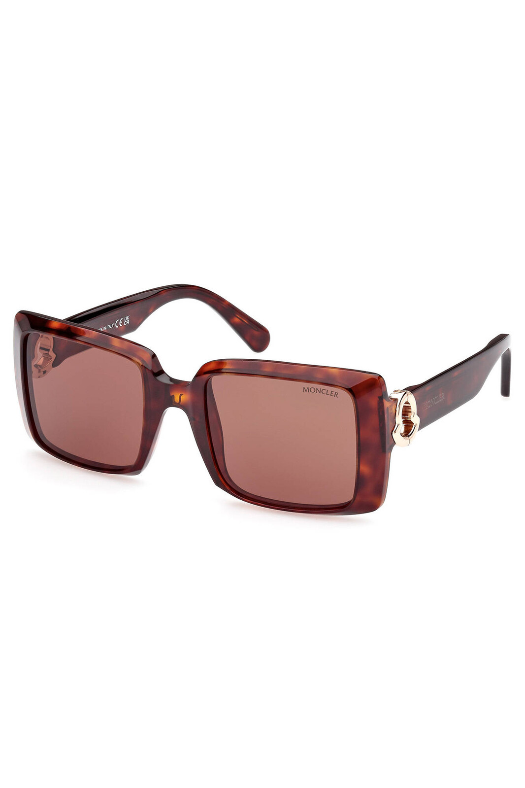 MONCLER WOMEN'S SUNGLASSES BROWN