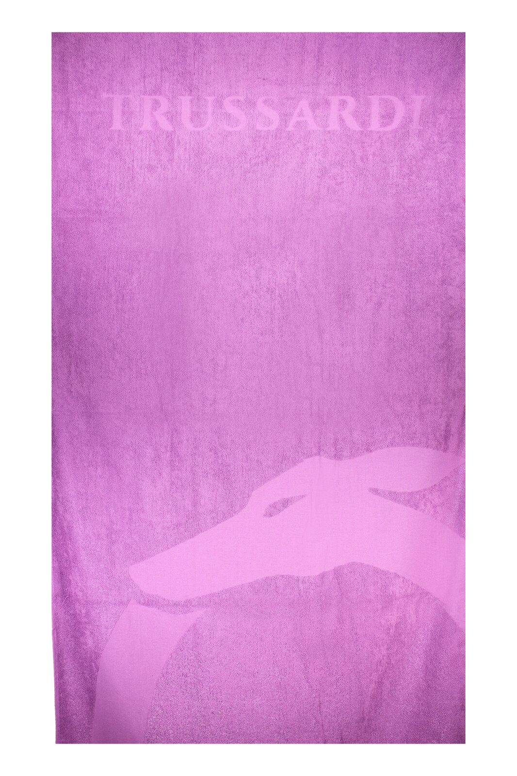 TRUSSARDI JEANS WOMEN'S BEACH TOWEL PURPLE