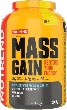 Nutrend mass gain 2100 g - vanilka