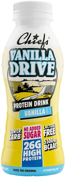 Chiefs milk protein drink 330 ml - vanilka