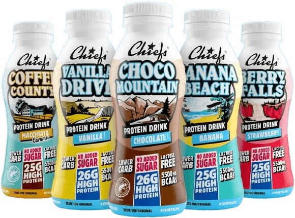 Chiefs milk protein drink 330 ml