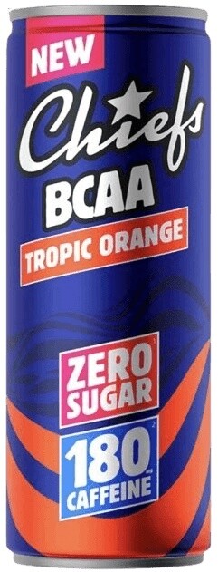 Chiefs bcaa drink 330 ml - tropický pomaranč