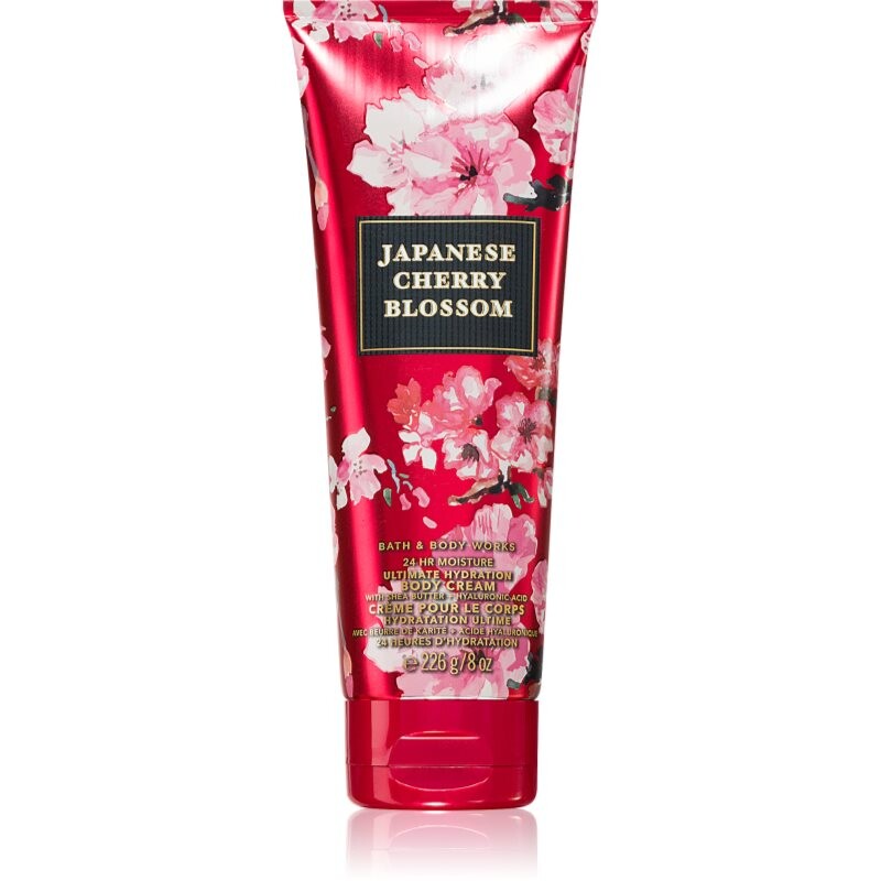 Bath & Body Works Japanese Cherry Blossom telový krém 226 g