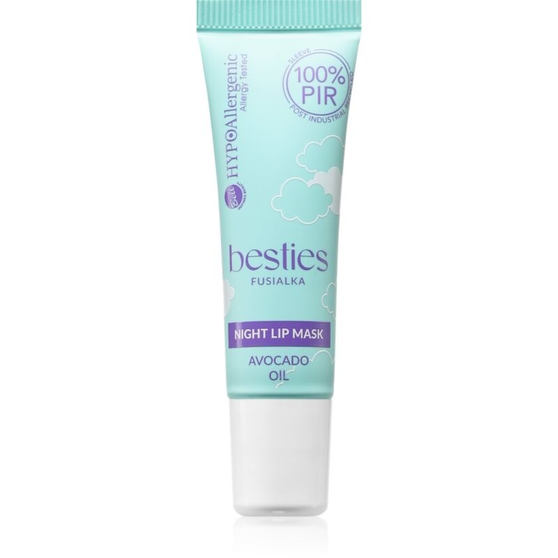 Bell Hypoallergenic Besties nočná maska na pery odtieň 01 Sun Kissed 10 g