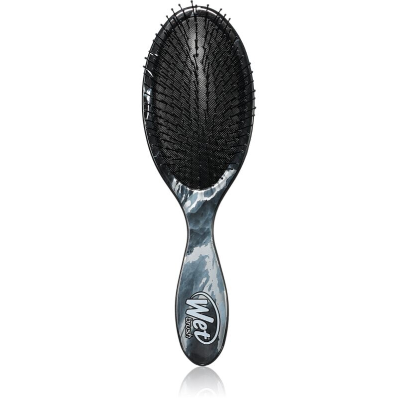 Wet Brush Original Detangler kefa pre jednoduché rozčesávanie vlasov Metalic marble - onyx 1 ks