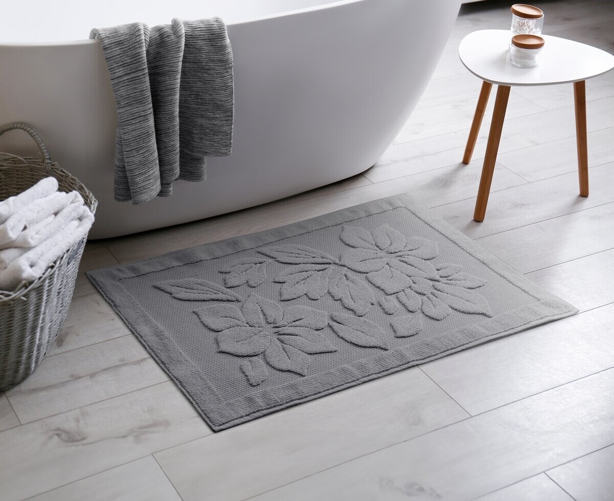 ArtFir Kúpeľňová predložka ROSE 03 | oceľová 60 x 95 cm