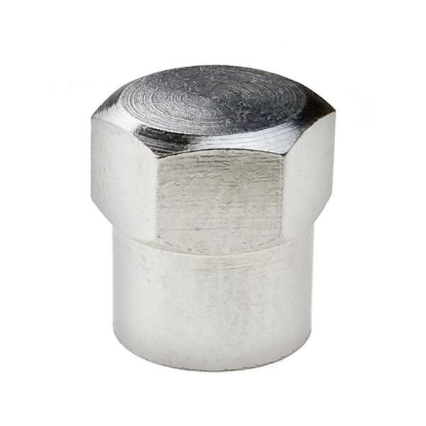 Metal cap - chrome