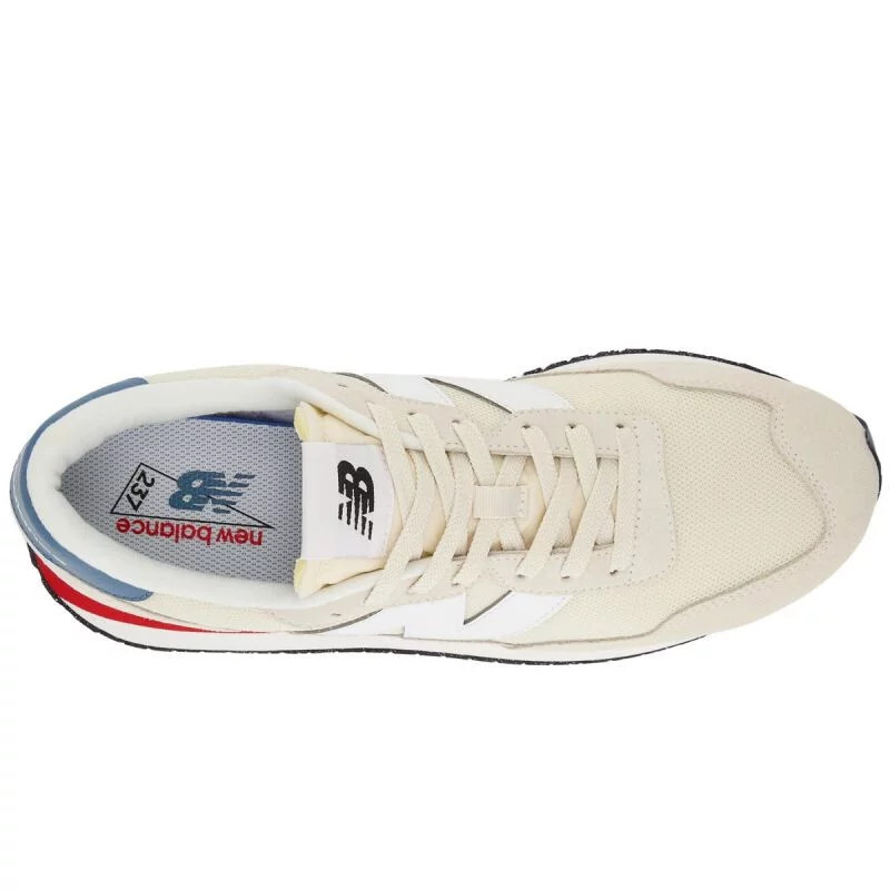 Unisex športová obuv M MS237VJ Beige mix - New Balance 40 béžová-mix barev