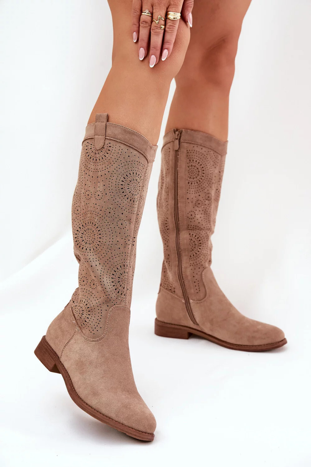 Topánky HY51-860 brown - Krok vo veľkom štýle 38