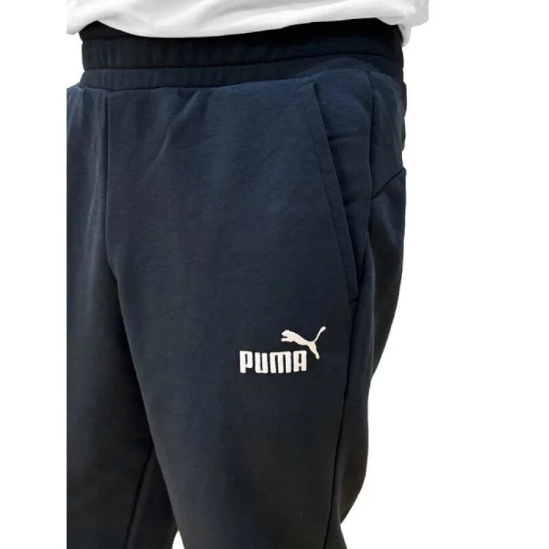 Pánske tepláky Ess Logo M 679629 16 Dark Grey - Puma 4XL