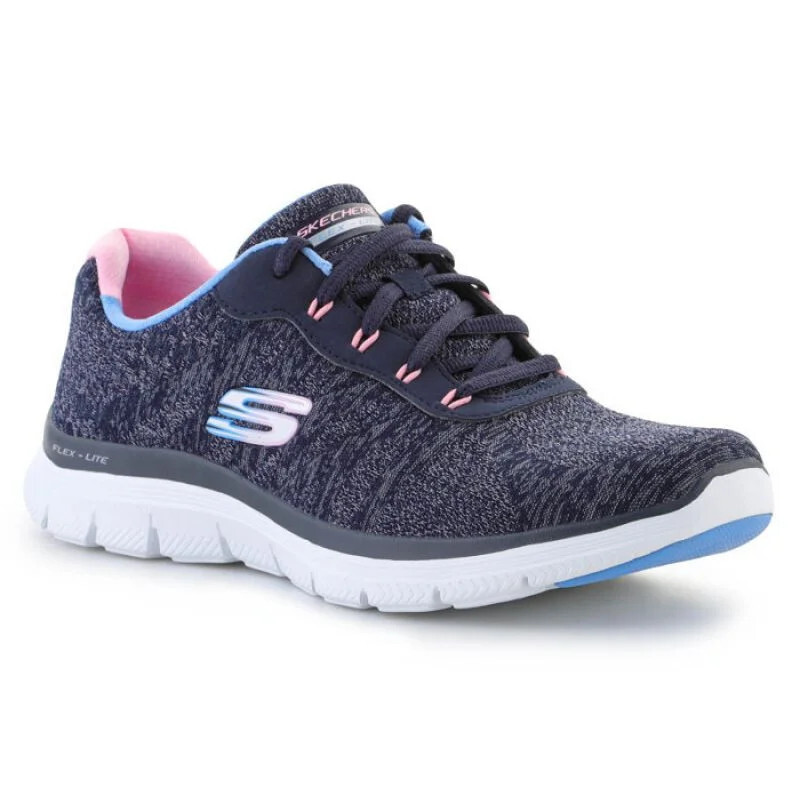 Dámska športová obuv Flex Appeal 4.0 149570-NVMT Dark Blue Mix - Skechers 37 tmavě modrá-mix