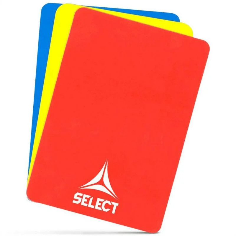 SPORT Vybrané karty rozhodcu 3 ks T26-18158 Mix farieb - Select UNI Mix barev