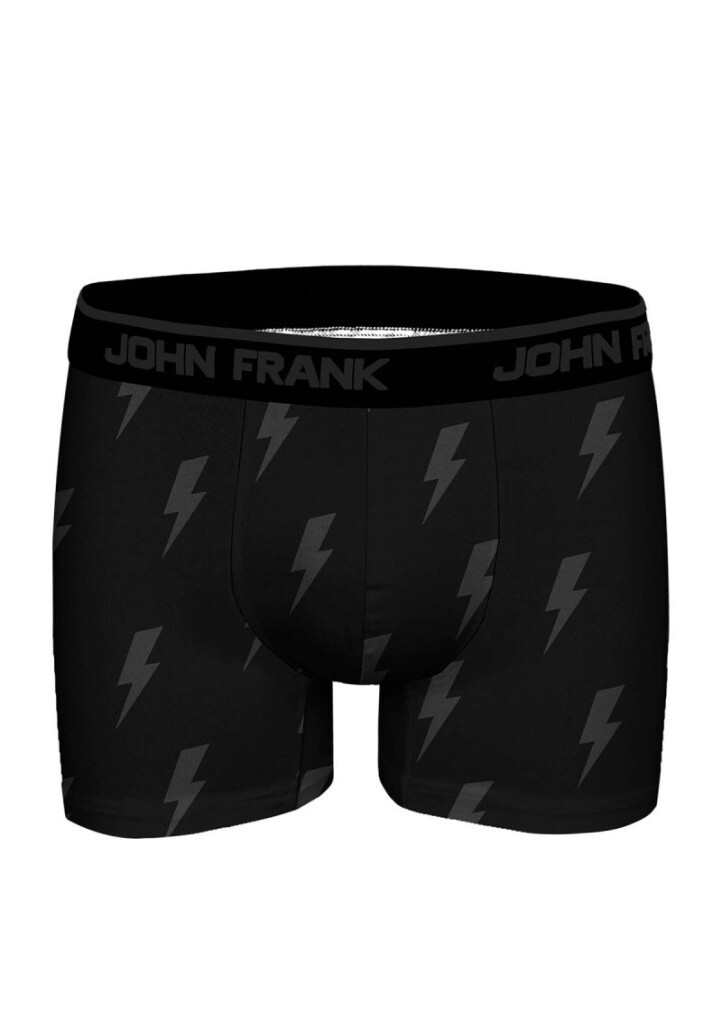 Pánske boxerky John Frank JFBJACQ11 L černá