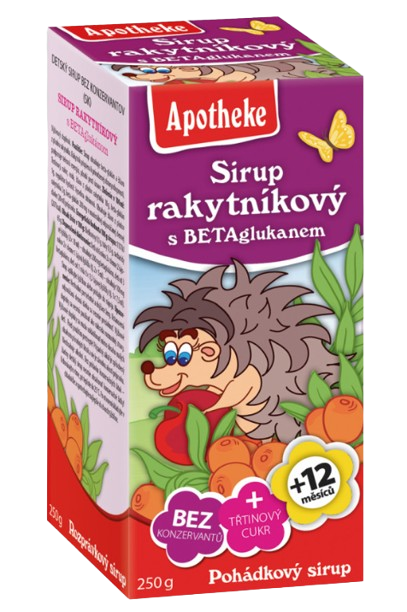 APOTHEKE Detský rozprávkový rakytníkový sirup 250 g