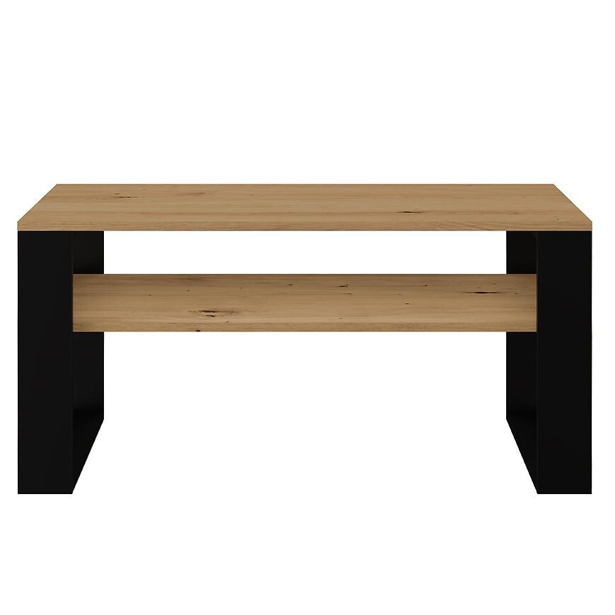 Konferenčný stolík Modern 1p Artisan/Čierna