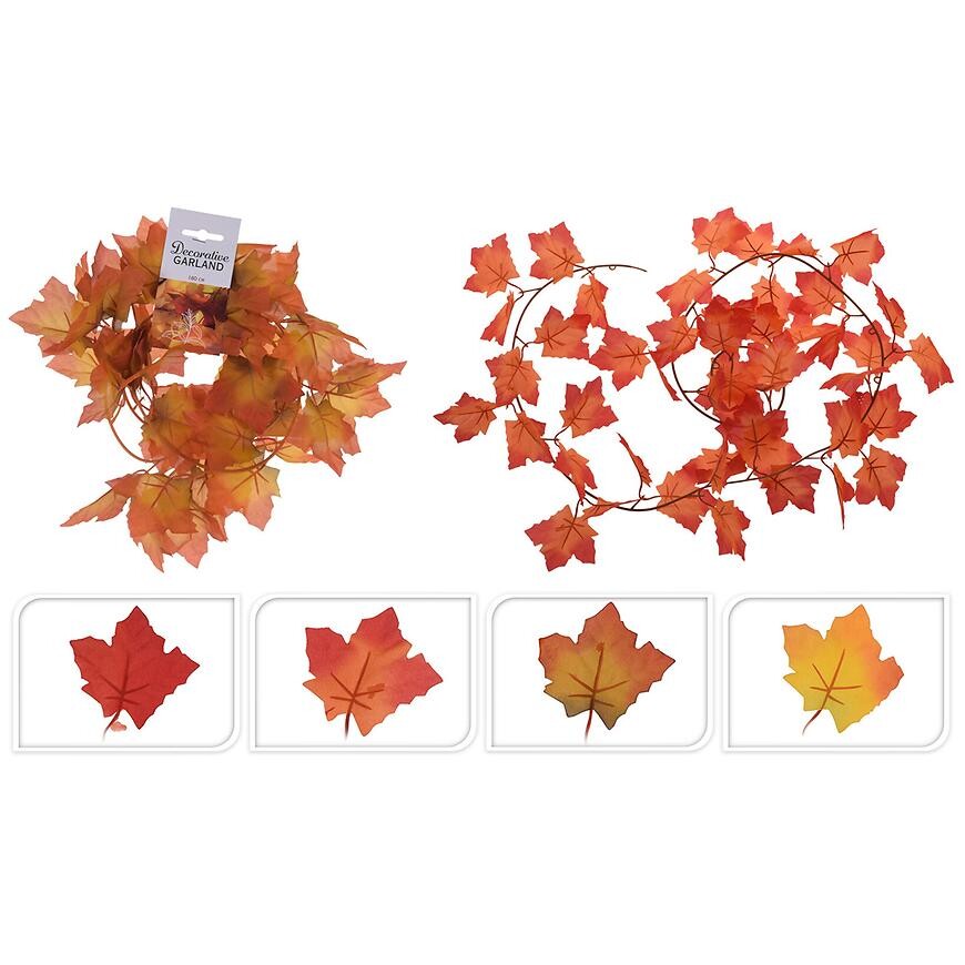 Girlanda s jesennými listami 180CM