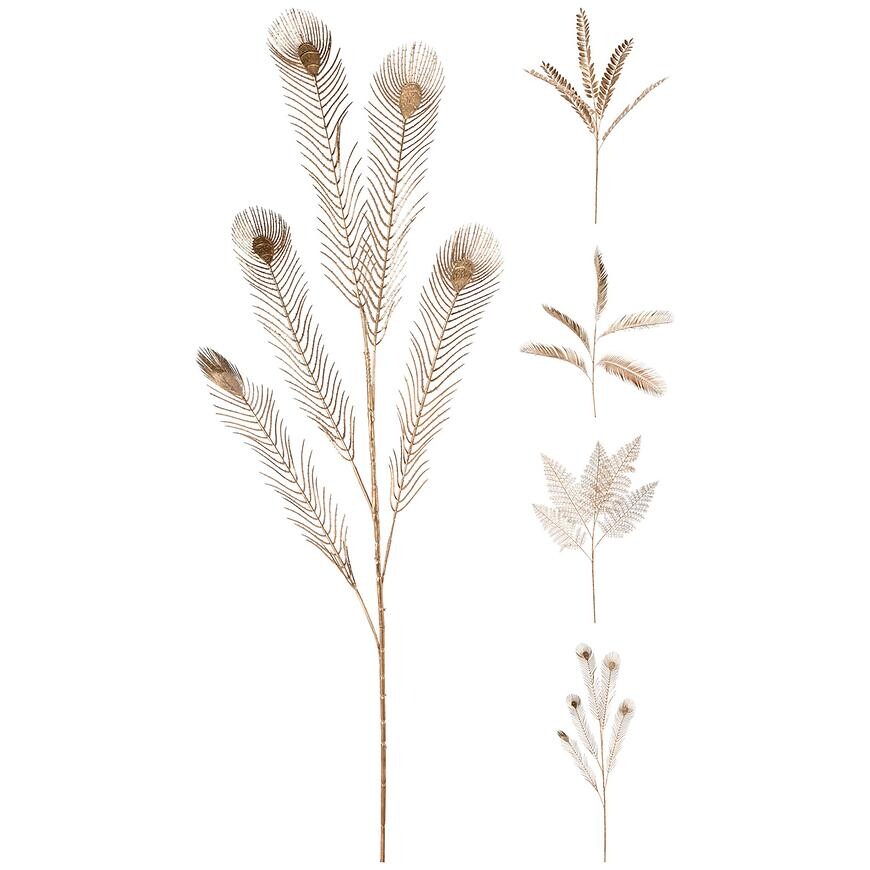 Dekoratívna vetvička 70cm zlatá 4a