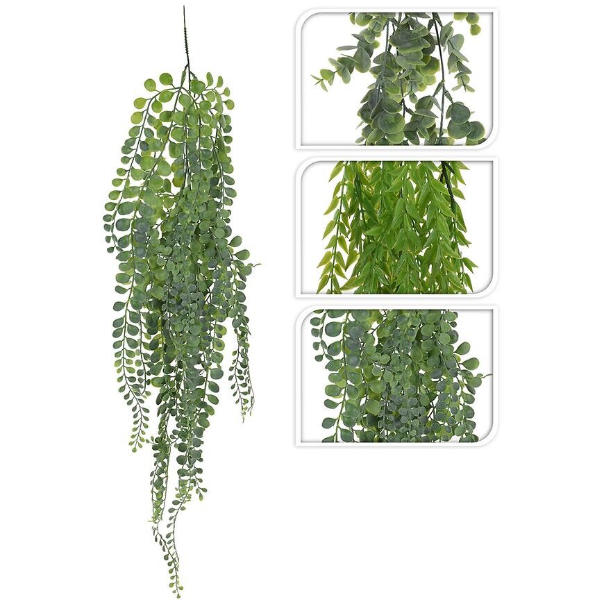 Závesná rastlina 80cm 3ass design