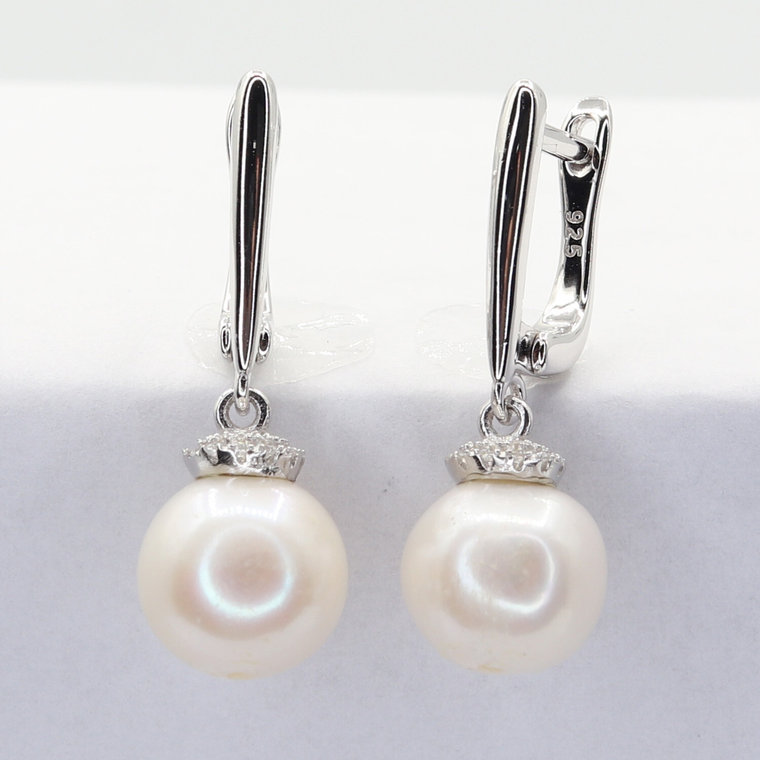 Strieborné náušnice 113416