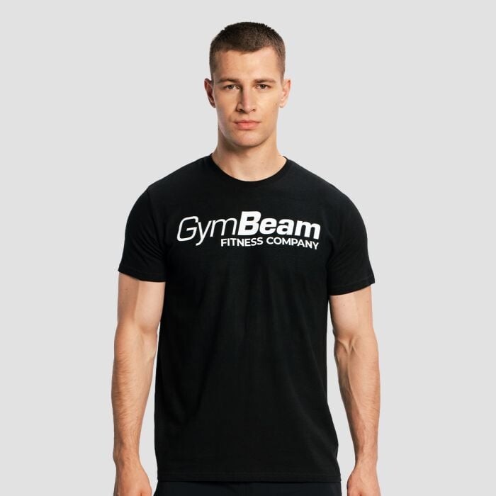 GymBeam Tričko Fitness Black  M