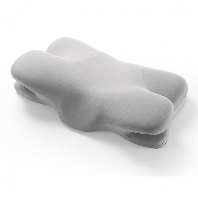 Multifunkčný ergonomický vankúš z pamäťovej peny - sivý