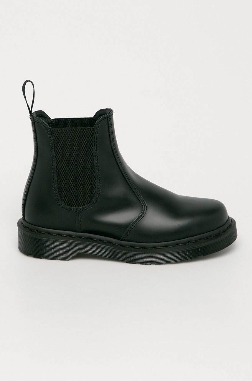 Dr. Martens - Kožené topánky Chelsea 2976 Mono 25685001-BLACK,