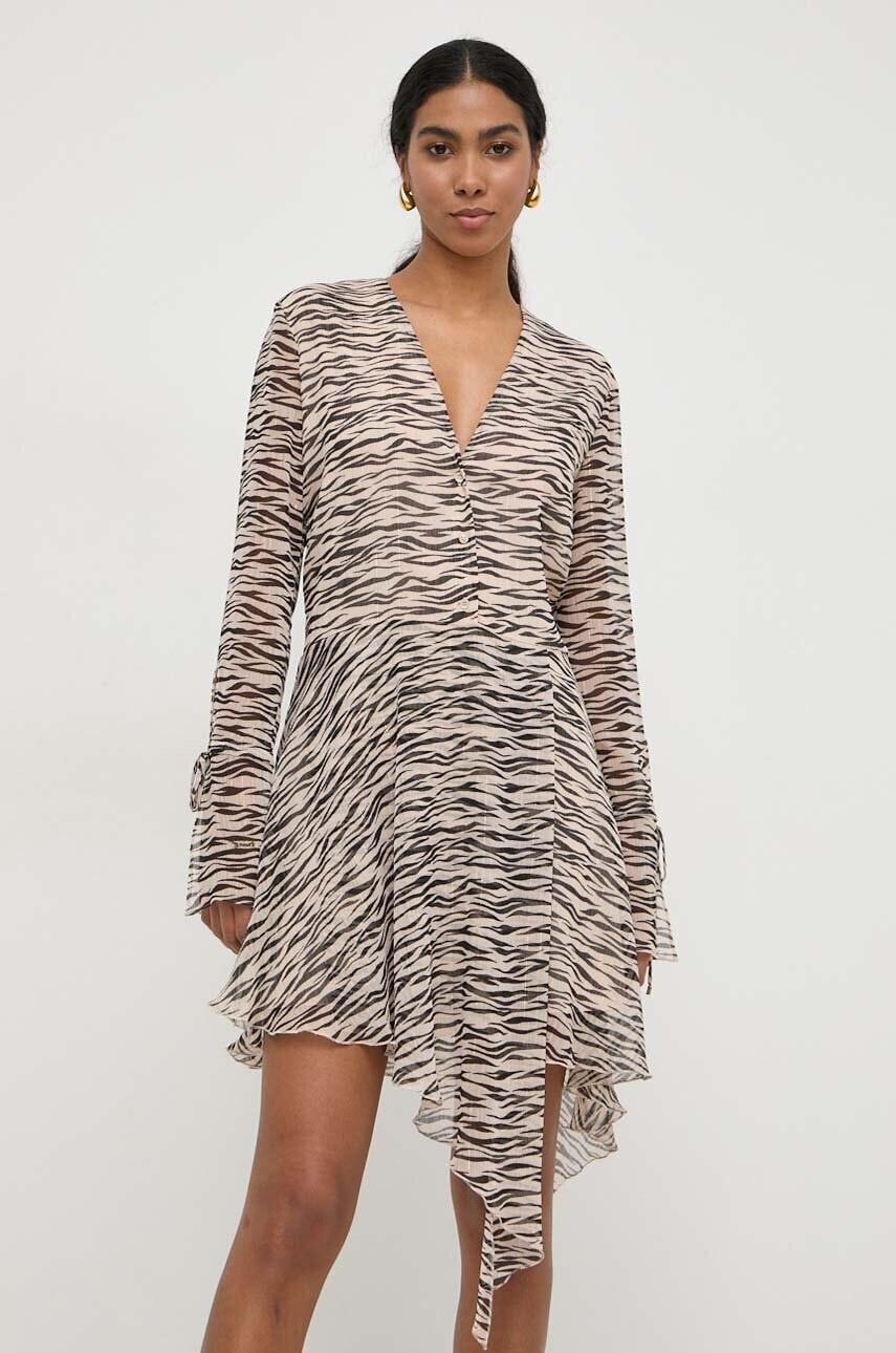 Šaty Patrizia Pepe čierna farba, mini, oversize, 8A1304 A393
