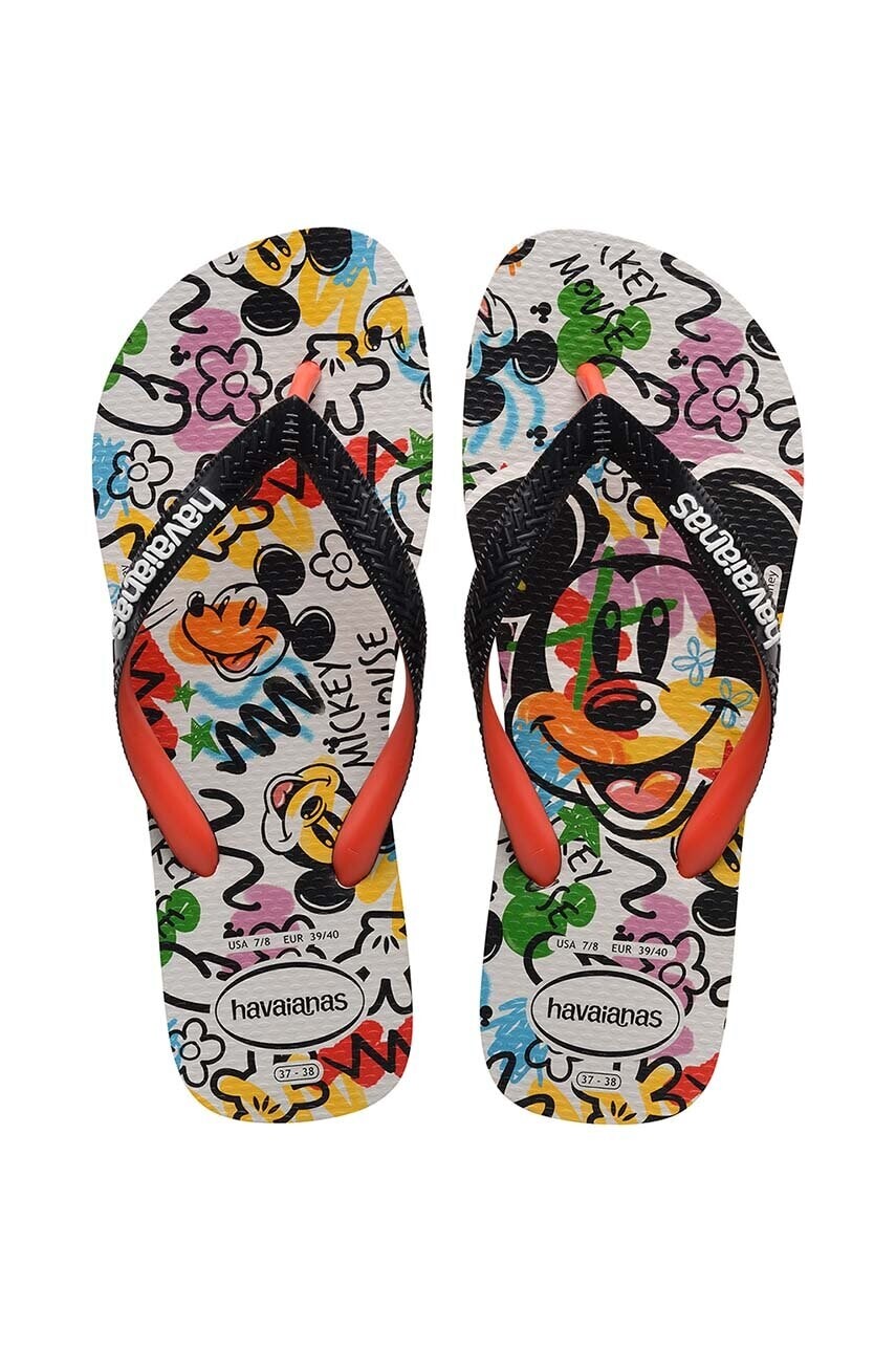 Žabky Havaianas DISNEY STYLISH dámske, na plochom podpätku, 4123500.7461