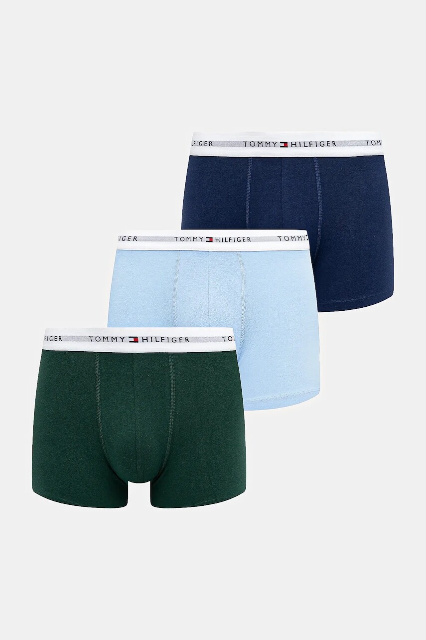 Boxerky Tommy Hilfiger 3-pak zelená farba, UM0UM02941