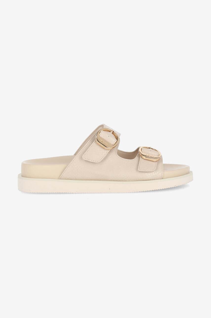 Šľapky Mexx Nirken dámske, béžová farba, na platforme, MIBN1900141W