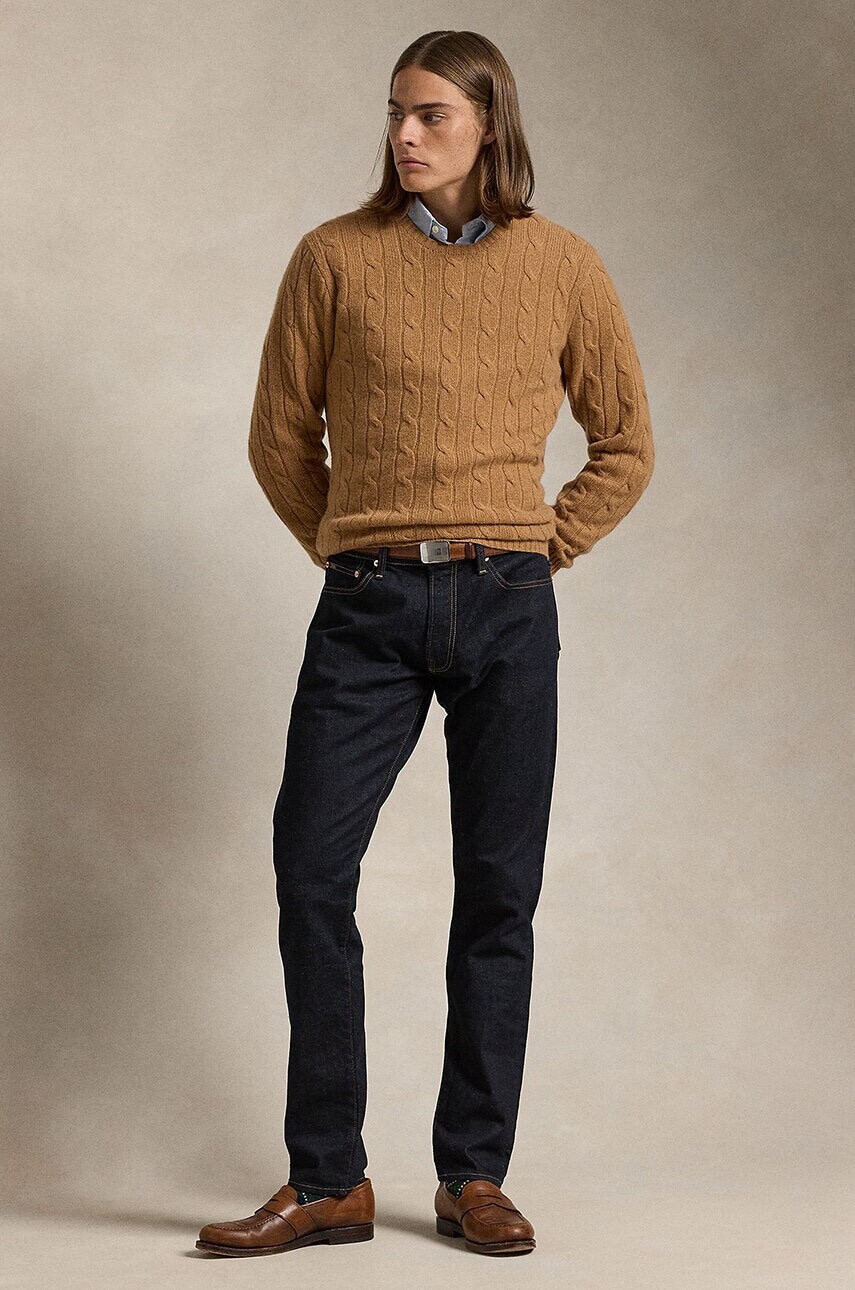 Bavlnené rifle Polo Ralph Lauren 710956087