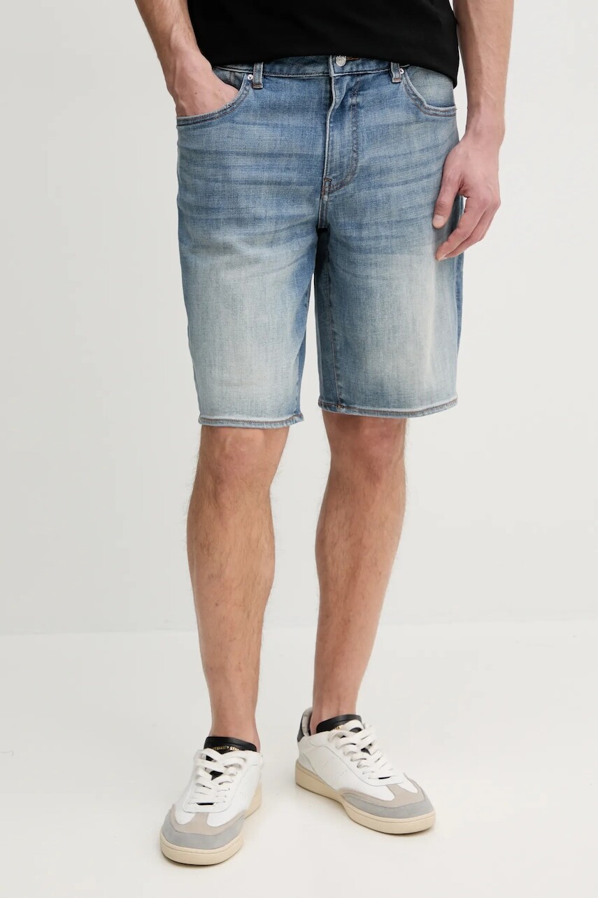 Rifľové krátke nohavice Armani Exchange pánske, XM000073 AF13331