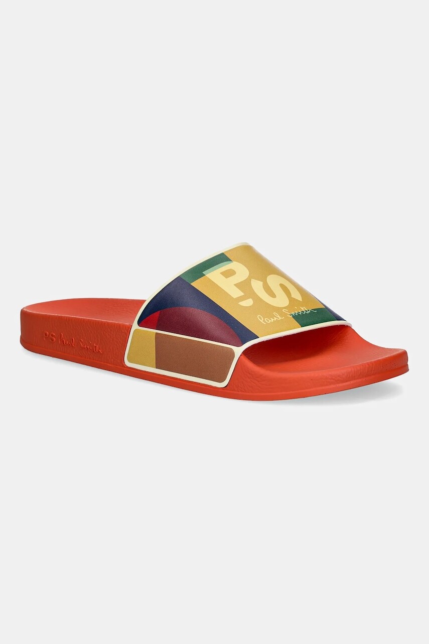 Šľapky PS Paul Smith Zed pánske, oranžová farba, M2S-ZED05-PRUB